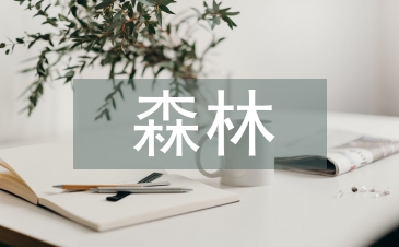 森林村莊申報材料