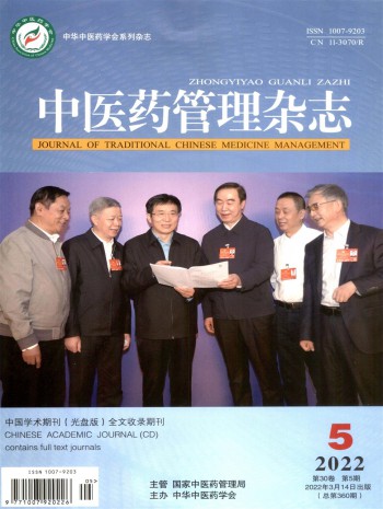 中醫藥管理