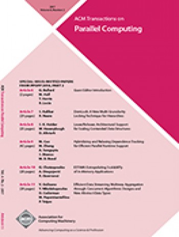 Acm 并行計算學報