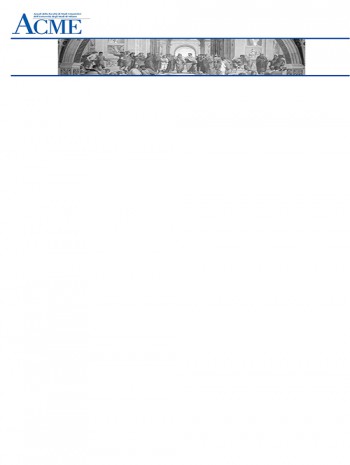 米蘭大學(xué)人文研究學(xué)院Acme年鑒